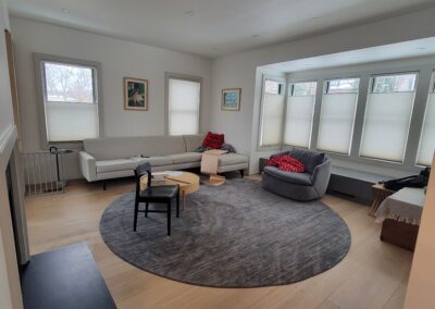 Living Room in Brookline Massachusetts