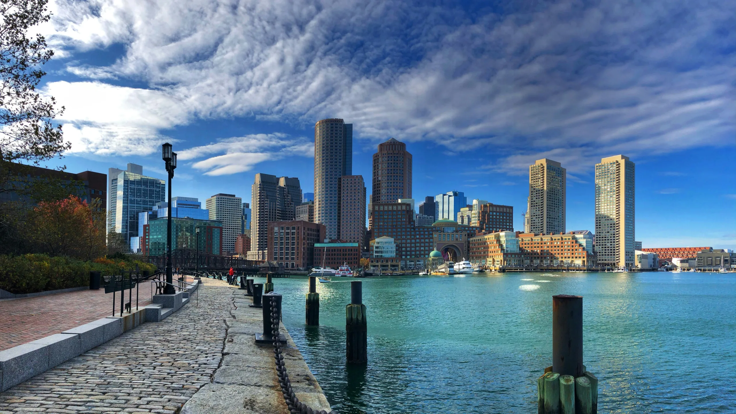 Boston Harbor waters